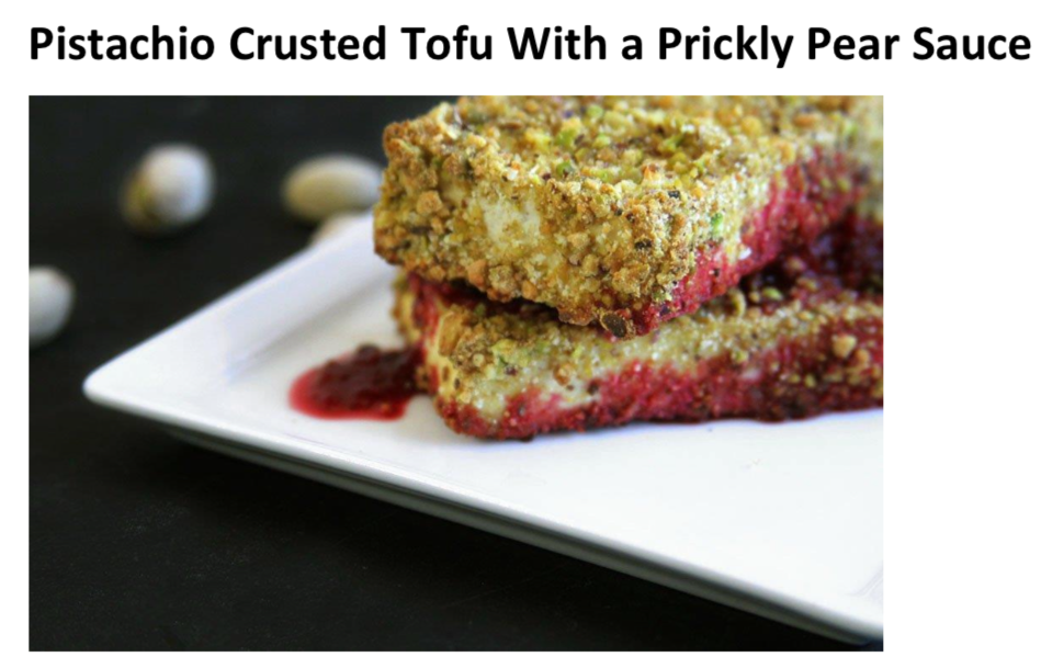 Pistachio Cookbook